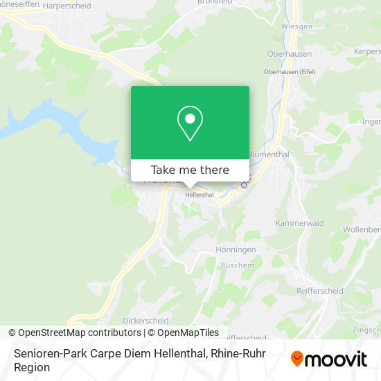Senioren-Park Carpe Diem Hellenthal map
