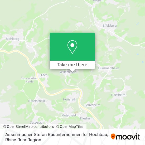 Assenmacher Stefan Bauunternehmen für Hochbau map