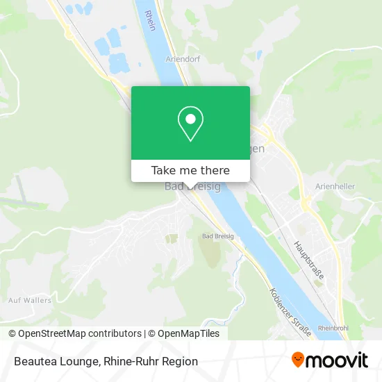 Карта Beautea Lounge