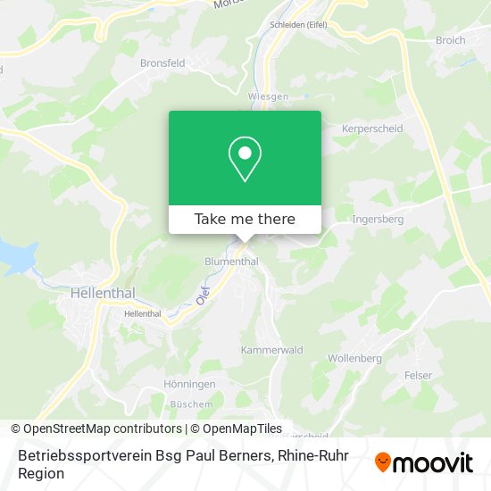 Betriebssportverein Bsg Paul Berners map