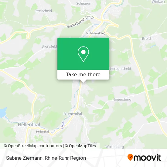 Карта Sabine Ziemann