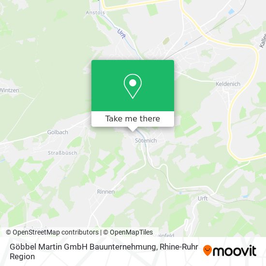 Карта Göbbel Martin GmbH Bauunternehmung