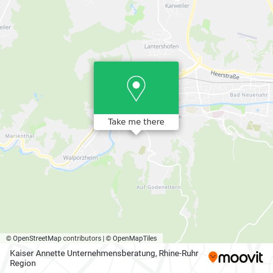Kaiser Annette Unternehmensberatung map