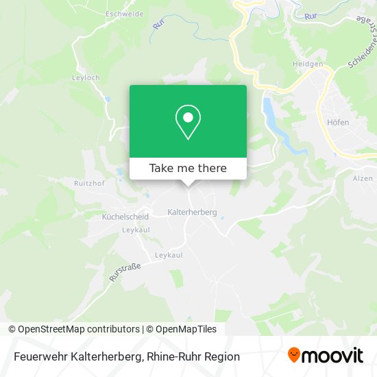 Feuerwehr Kalterherberg map