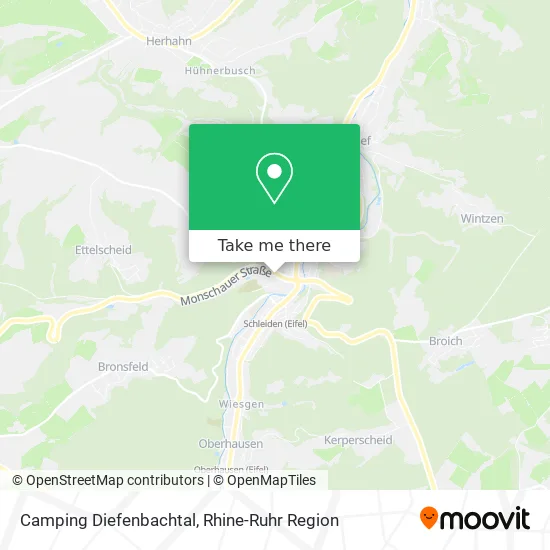 Карта Camping Diefenbachtal