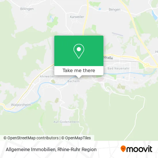 Карта Allgemeine Immobilien