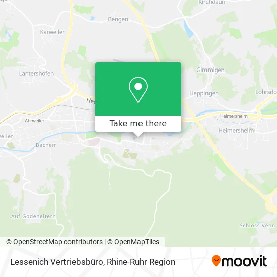 Карта Lessenich Vertriebsbüro