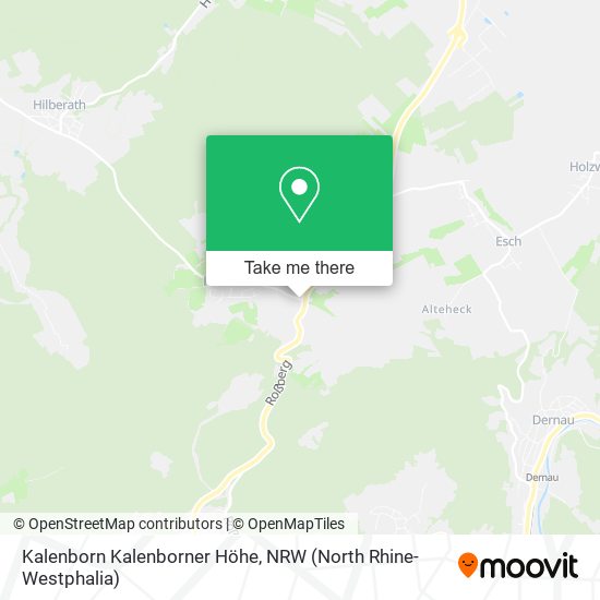 Kalenborn Kalenborner Höhe map