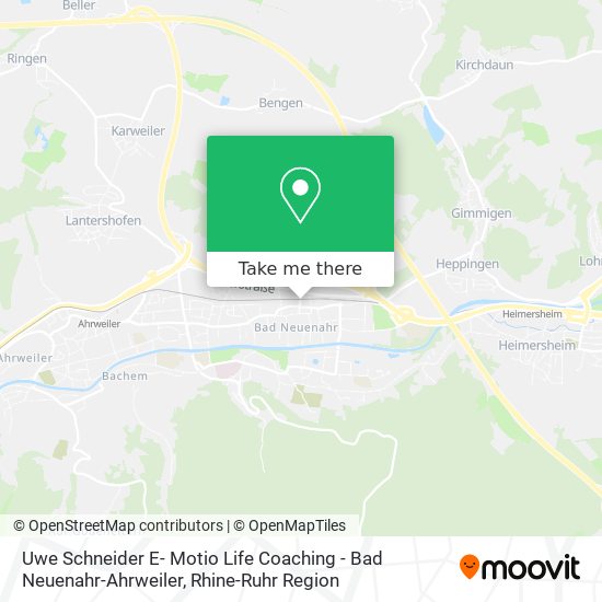 Uwe Schneider E- Motio Life Coaching - Bad Neuenahr-Ahrweiler map