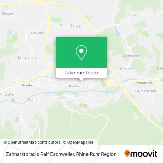 Карта Zahnarztpraxis Ralf Eschweiler