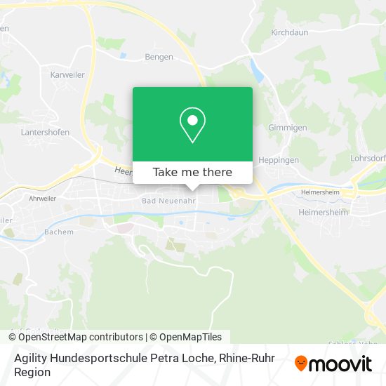 Agility Hundesportschule Petra Loche map