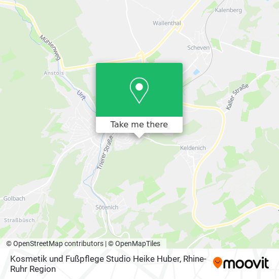 Kosmetik und Fußpflege Studio Heike Huber map