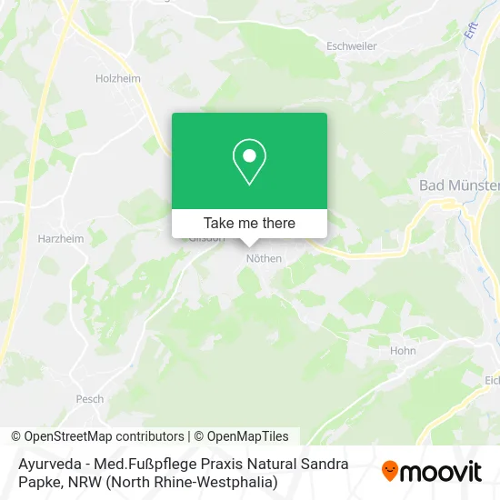 Карта Ayurveda - Med.Fußpflege Praxis Natural Sandra Papke