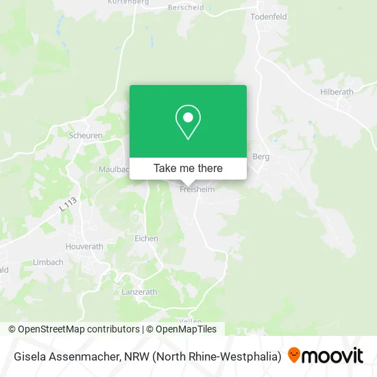 Gisela Assenmacher map