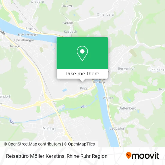 Карта Reisebüro Möller Kerstins