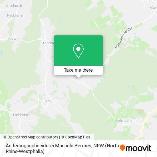 Änderungsschneiderei Manuela Bermes map