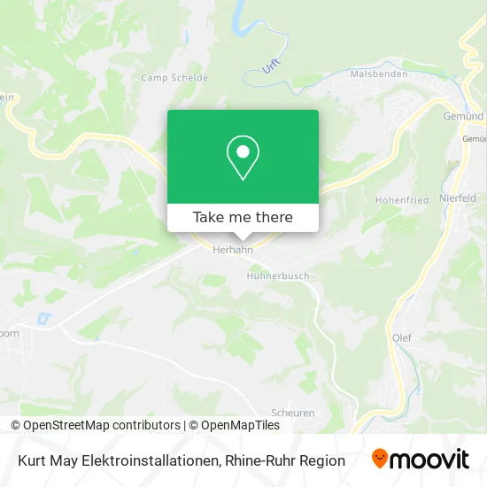 Карта Kurt May Elektroinstallationen