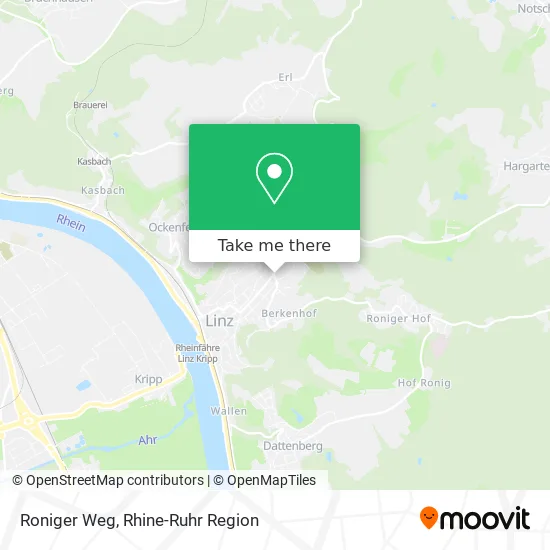 Карта Roniger Weg