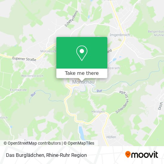 Das Burglädchen map