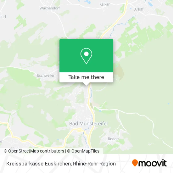 Карта Kreissparkasse Euskirchen