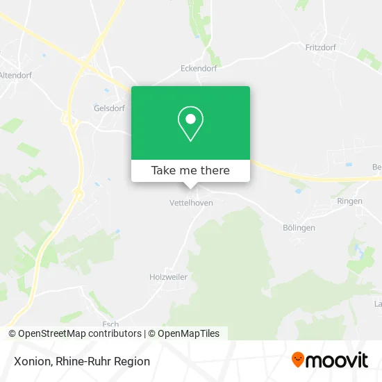 Xonion map