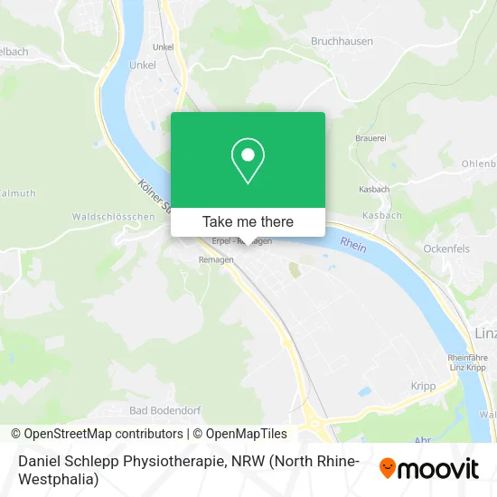 Карта Daniel Schlepp Physiotherapie