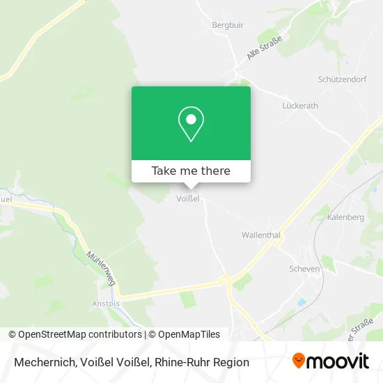 Карта Mechernich, Voißel Voißel
