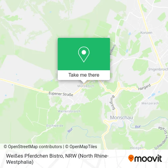 Карта Weißes Pferdchen Bistro