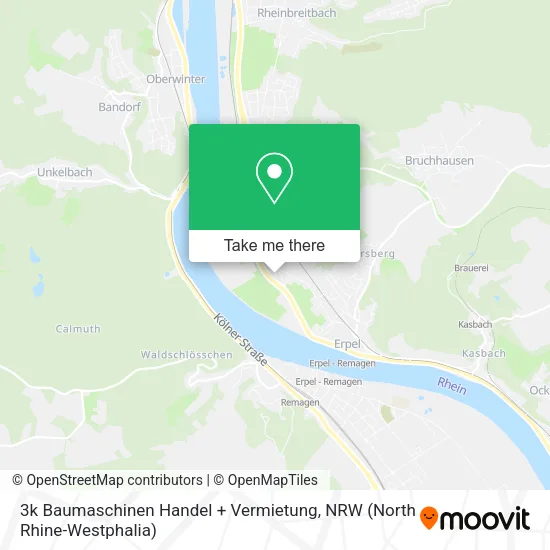 Карта 3k Baumaschinen Handel + Vermietung