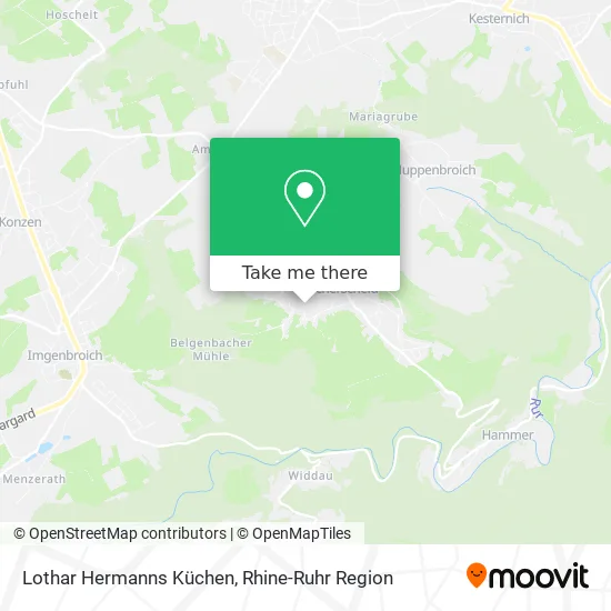 Карта Lothar Hermanns Küchen