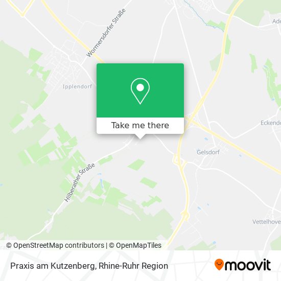 Praxis am Kutzenberg map