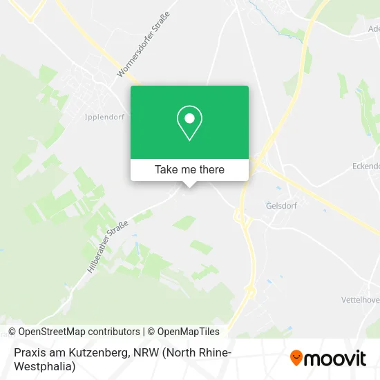 Карта Praxis am Kutzenberg