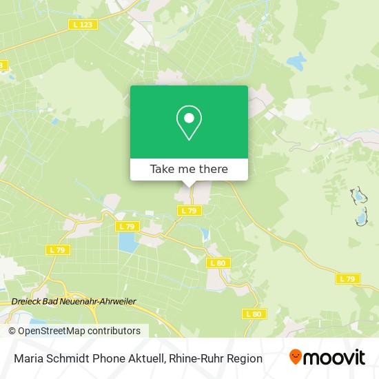 Карта Maria Schmidt Phone Aktuell