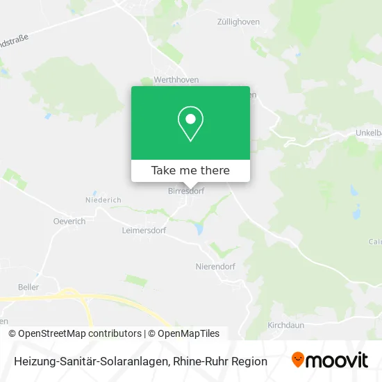 Карта Heizung-Sanitär-Solaranlagen