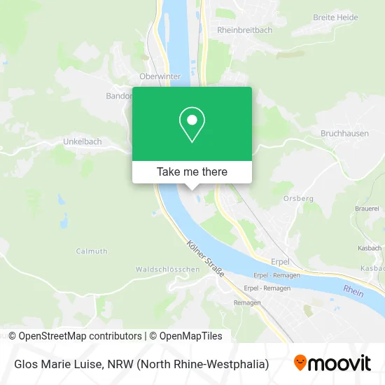 Glos Marie Luise map