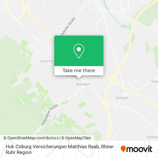 Huk Coburg Versicherungen Matthias Raab map