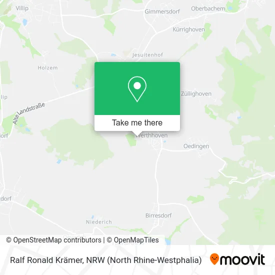 Ralf Ronald Krämer map