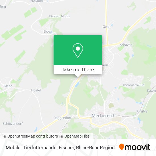 Mobiler Tierfutterhandel Fischer map