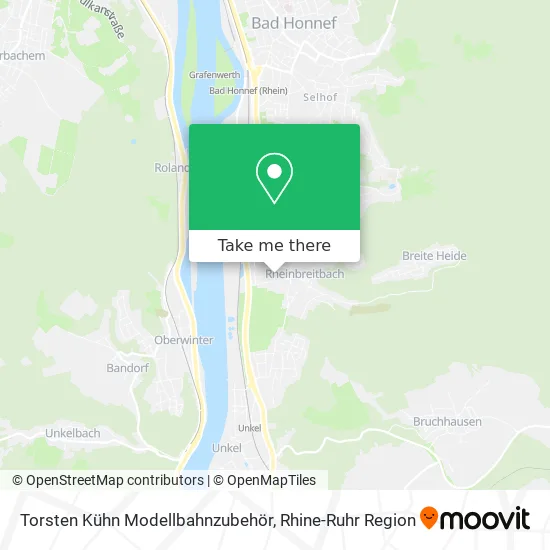 Карта Torsten Kühn Modellbahnzubehör