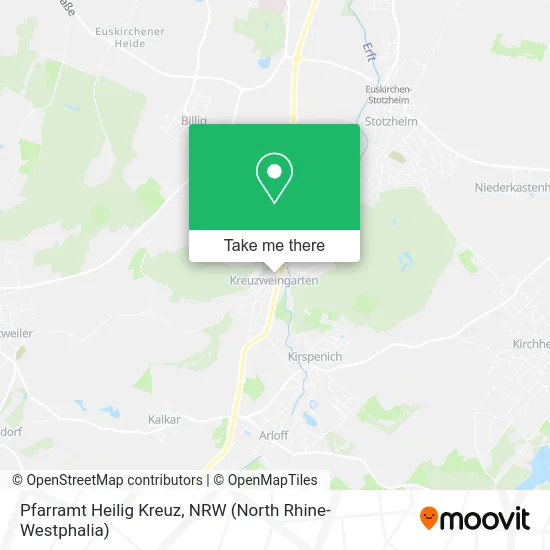 Карта Pfarramt Heilig Kreuz