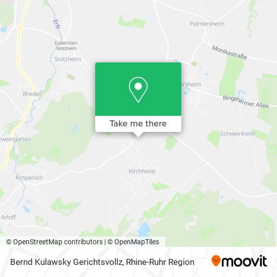 Bernd Kulawsky Gerichtsvollz map