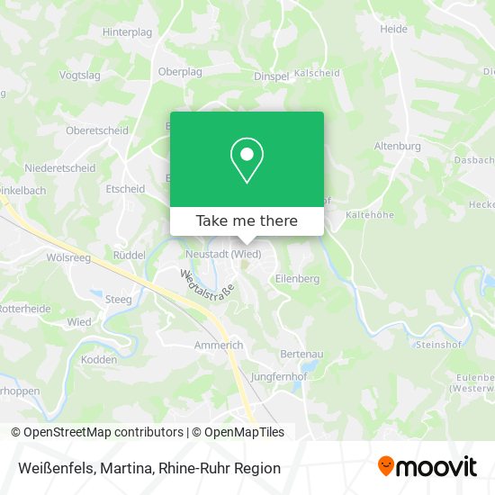 Weißenfels, Martina map