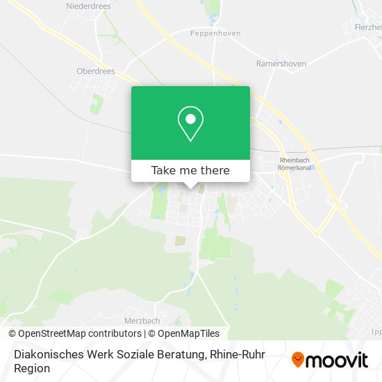 Diakonisches Werk Soziale Beratung map