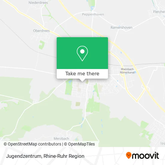 Карта Jugendzentrum