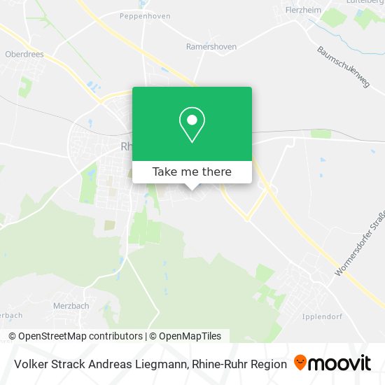 Volker Strack Andreas Liegmann map