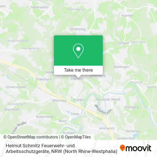 Карта Helmut Schmitz Feuerwehr- und Arbeitsschutzgeräte
