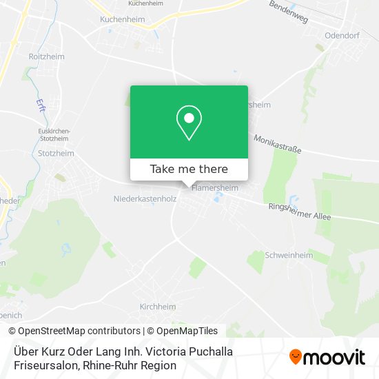 Über Kurz Oder Lang Inh. Victoria Puchalla Friseursalon map