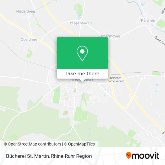 Bücherei St. Martin map