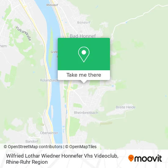 Карта Wilfried Lothar Wiedner Honnefer Vhs Videoclub