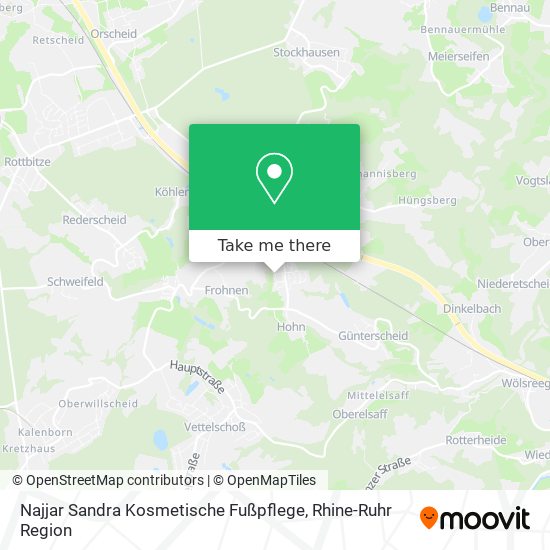 Najjar Sandra Kosmetische Fußpflege map